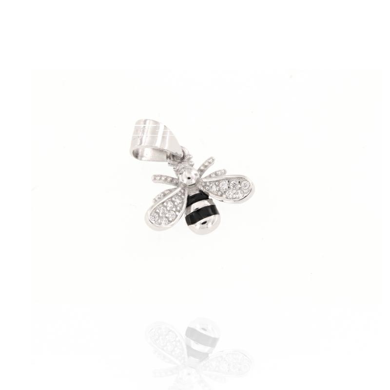 CIONDOLO ARGENTO ZIRCONE
