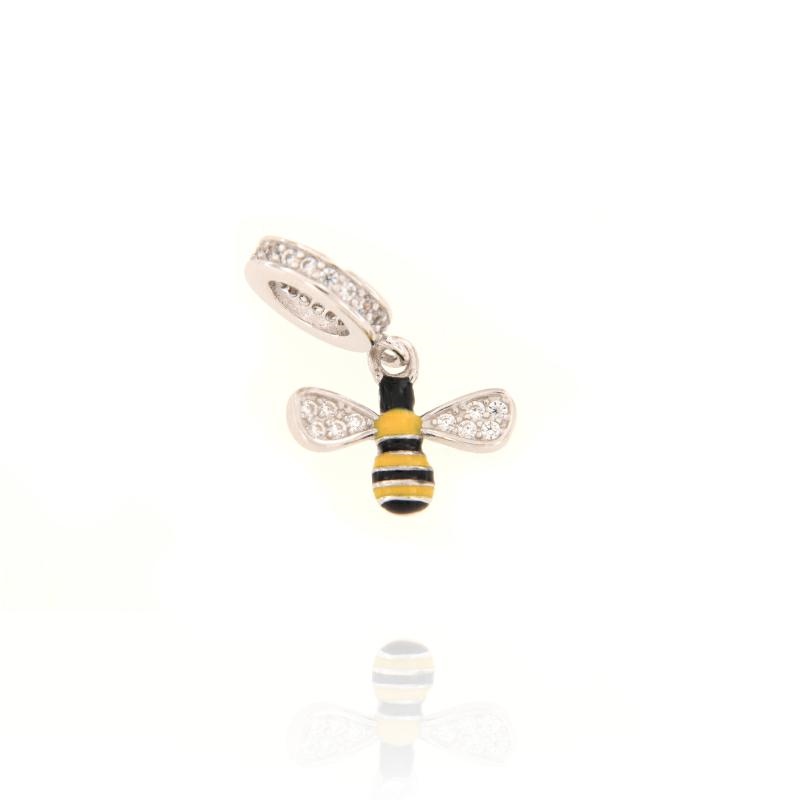 CIONDOLO PASSANTE ARGENTO ZIRCONE