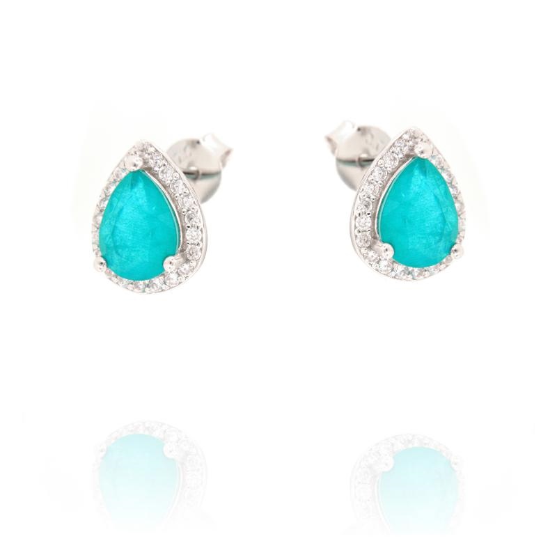 ORECCHINO ARGENTO ZIRCONE