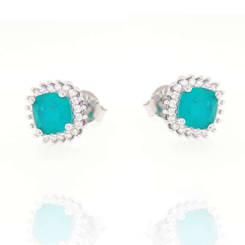 ORECCHINO ARGENTO ZIRCONE