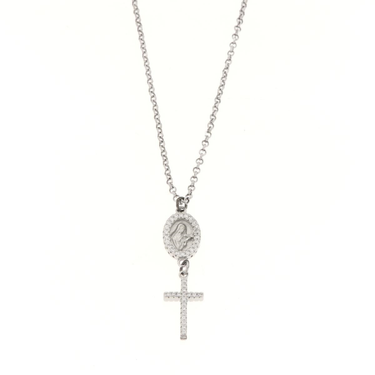COLLIER ARGENTO ZIRCONE