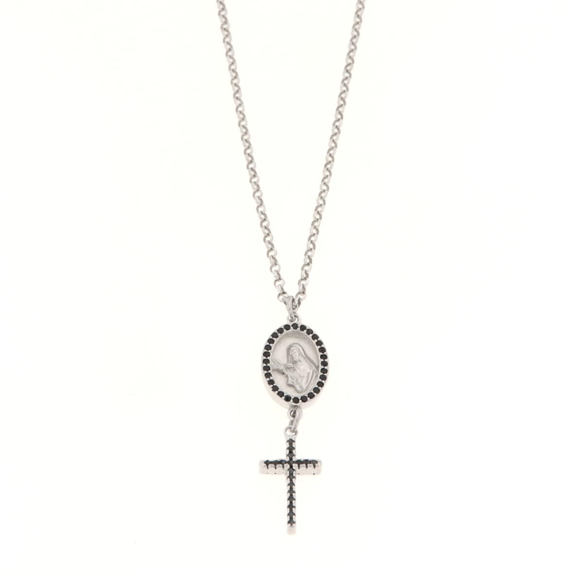COLLIER ARGENTO ZIRCONE