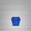 ESPOSITORE PELLE BLU COLLO