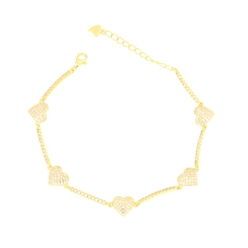 BRACCIALE ARGENTO ZIRCONE