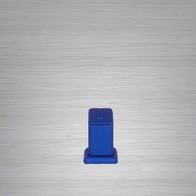 ESPOSITORE PELLE BLU ANELLO