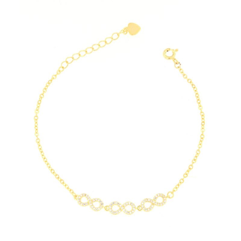 BRACCIALE ARGENTO ZIRCONE
