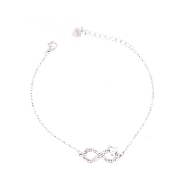 BRACCIALE ARGENTO ZIRCONE