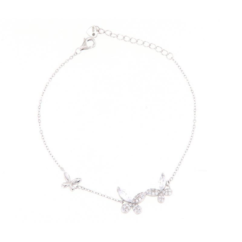 BRACCIALE ARGENTO ZIRCONE
