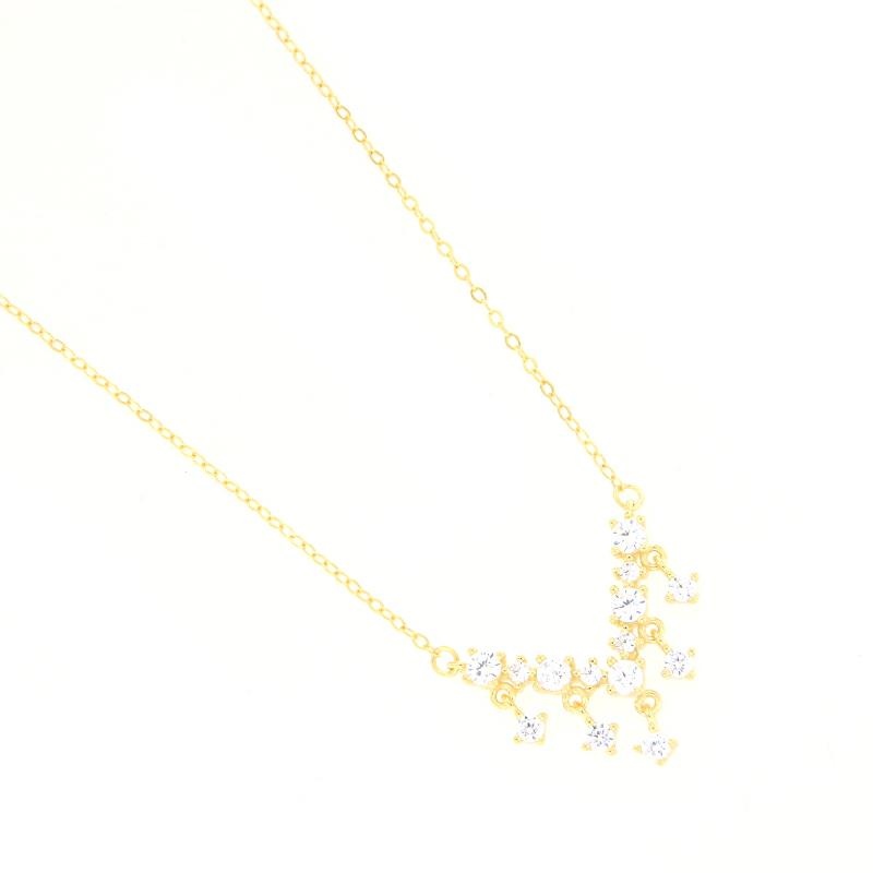 COLLIER ARGENTO ZIRCONE
