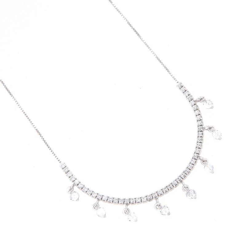 COLLIER ARGENTO ZIRCONE