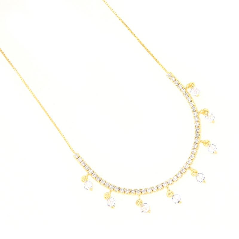 COLLIER ARGENTO ZIRCONE
