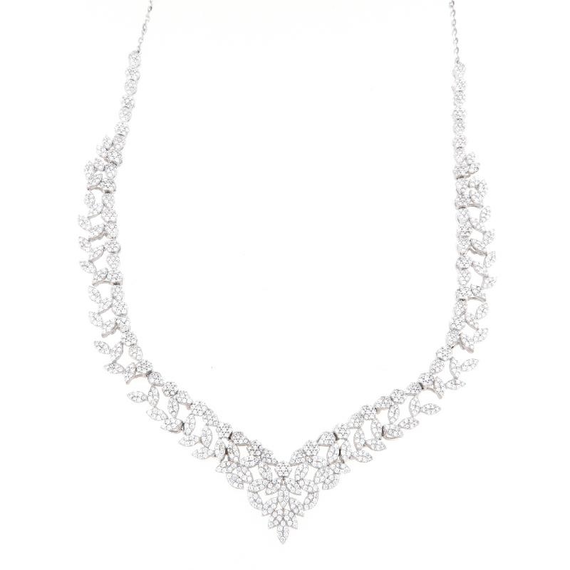 COLLIER ARGENTO ZIRCONE