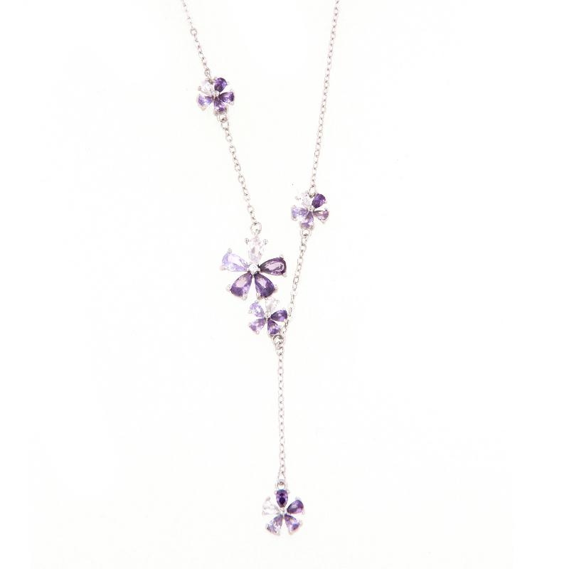 COLLIER ARGENTO ZIRCONE