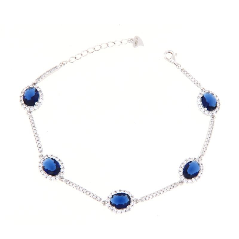 BRACCIALE ARGENTO ZIRCONE