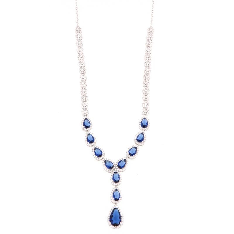 COLLIER ARGENTO ZIRCONE