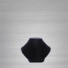 ESPOSITORE PELLE NERA COLLO