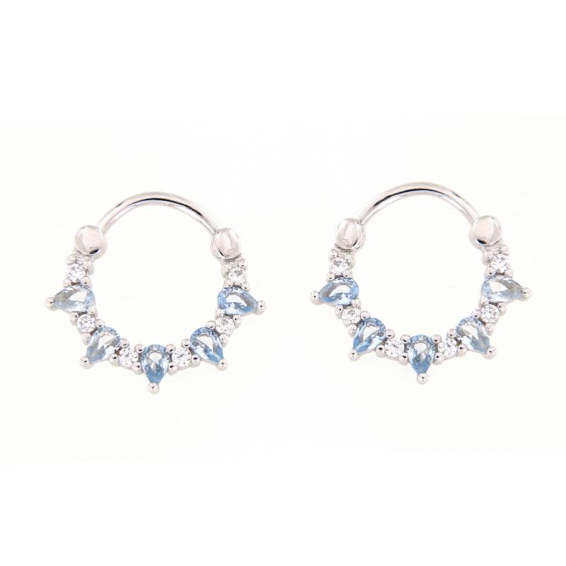 ORECCHINO ARGENTO ZIRCONE
