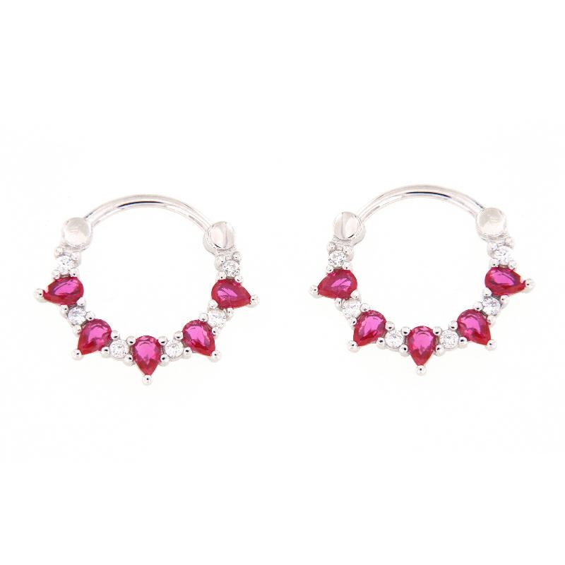 ORECCHINO ARGENTO ZIRCONE