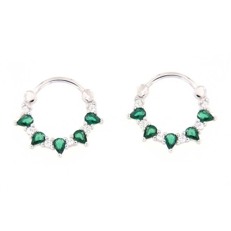 ORECCHINO ARGENTO ZIRCONE