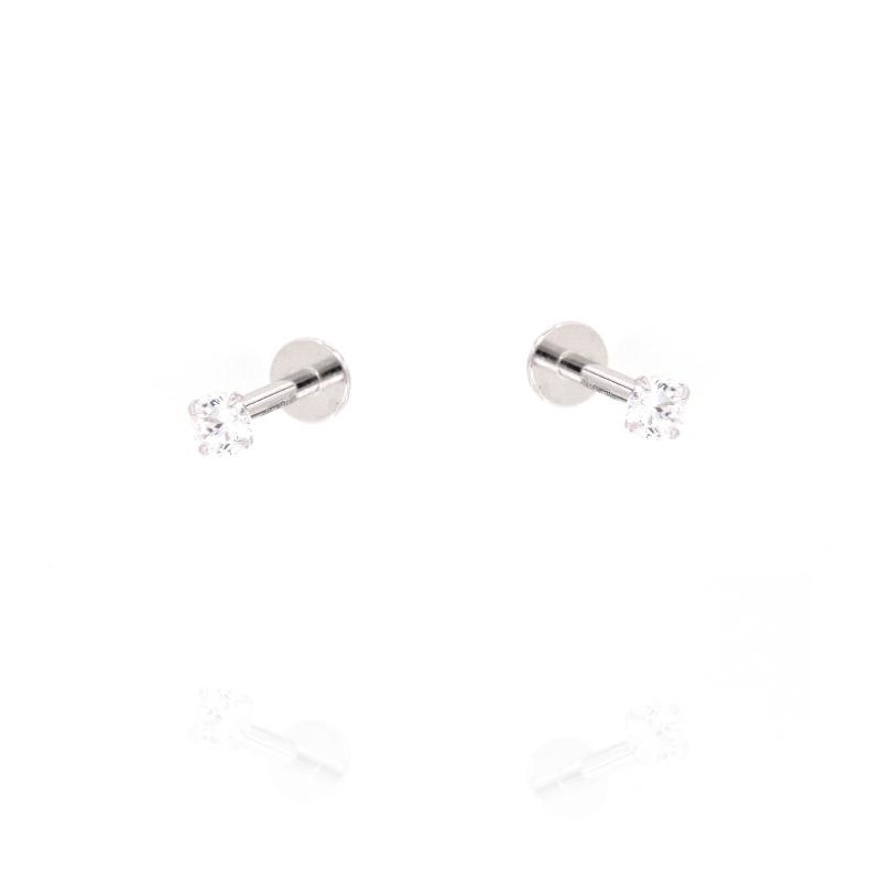 PIERCING ARGENTO ZIRCONE 3PZ