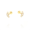 PIERCING ARGENTO ZIRCONE 3PZ