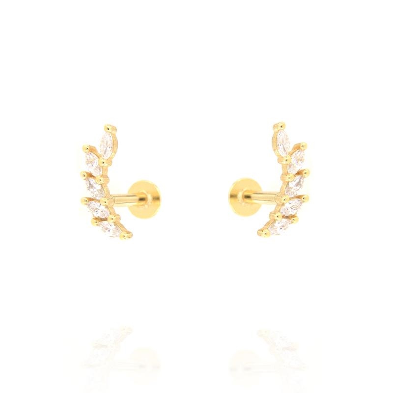 PIERCING ARGENTO ZIRCONE 3PZ