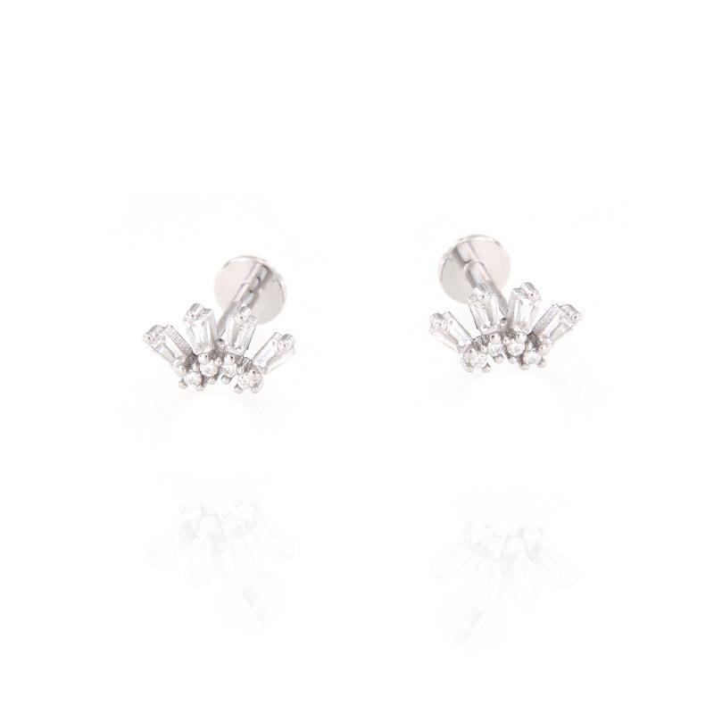 PIERCING ARGENTO ZIRCONE 3PZ