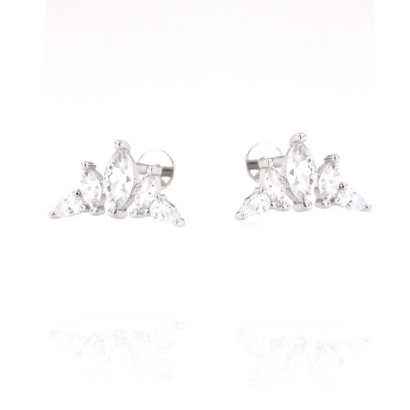 PIERCING ARGENTO ZIRCONE 3PZ