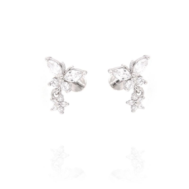 PIERCING ARGENTO ZIRCONE 3PZ