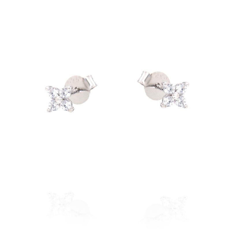 ORECCHINO ARGENTO ZIRCONE 3PZ