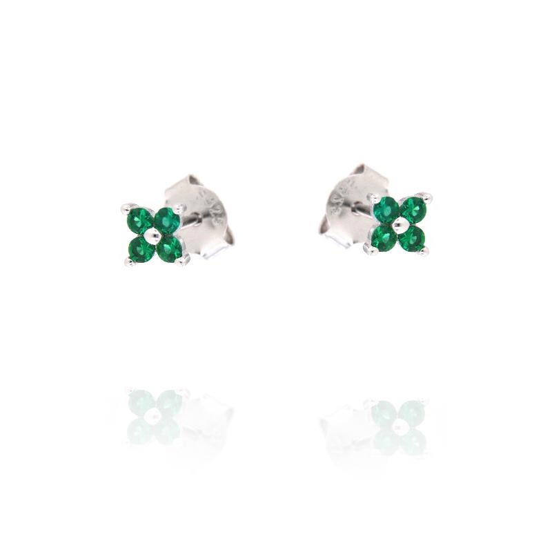 ORECCHINO ARGENTO ZIRCONE 3PZ
