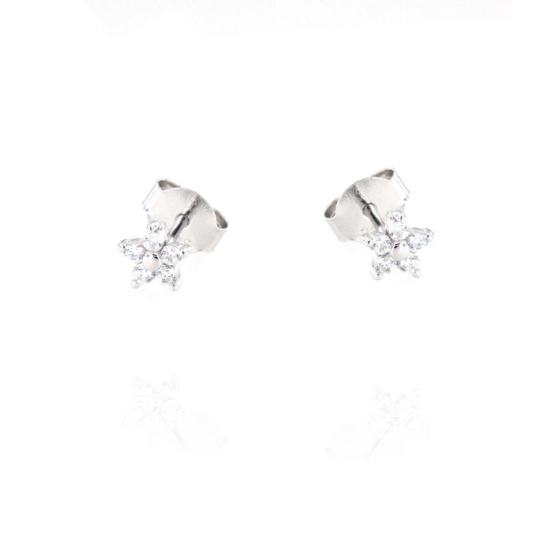 ORECCHINO ARGENTO ZIRCONE 3PZ