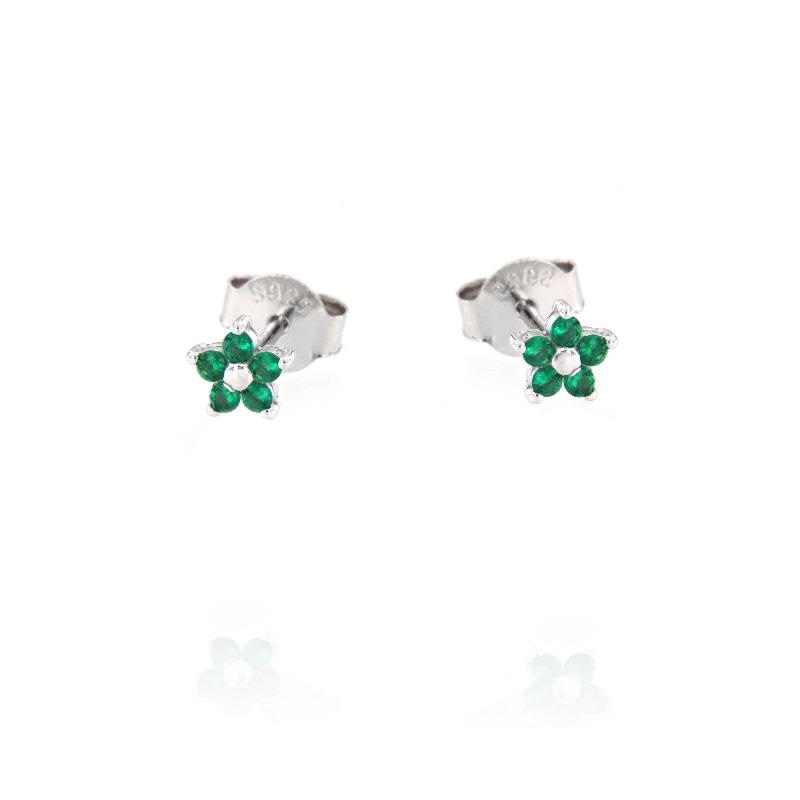 ORECCHINO ARGENTO ZIRCONE 3PZ