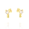 ORECCHINO ARGENTO ZIRCONE 3PZ
