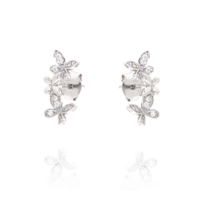 ORECCHINO ARGENTO ZIRCONE 3PZ