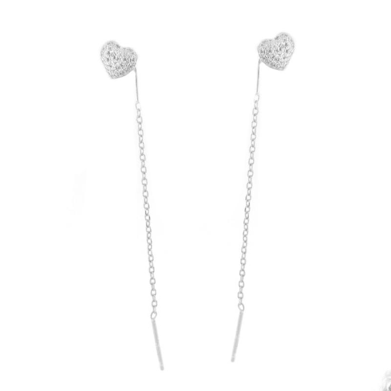 ORECCHINO ARGENTO ZIRCONE 3PZ