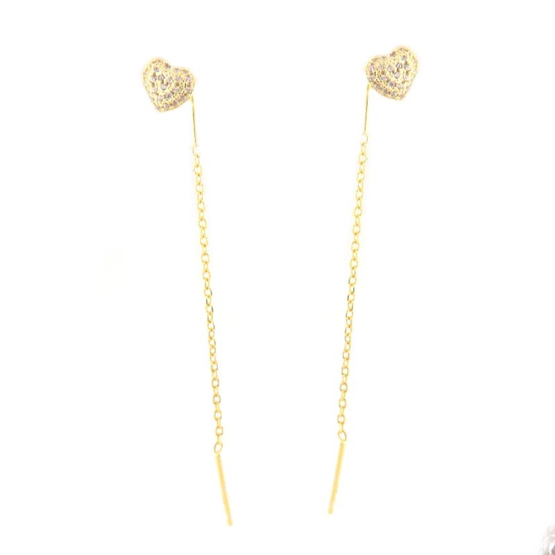 ORECCHINO ARGENTO ZIRCONE 3PZ