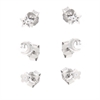 ORECCHINO ARGENTO ZIRCONE 2PZ