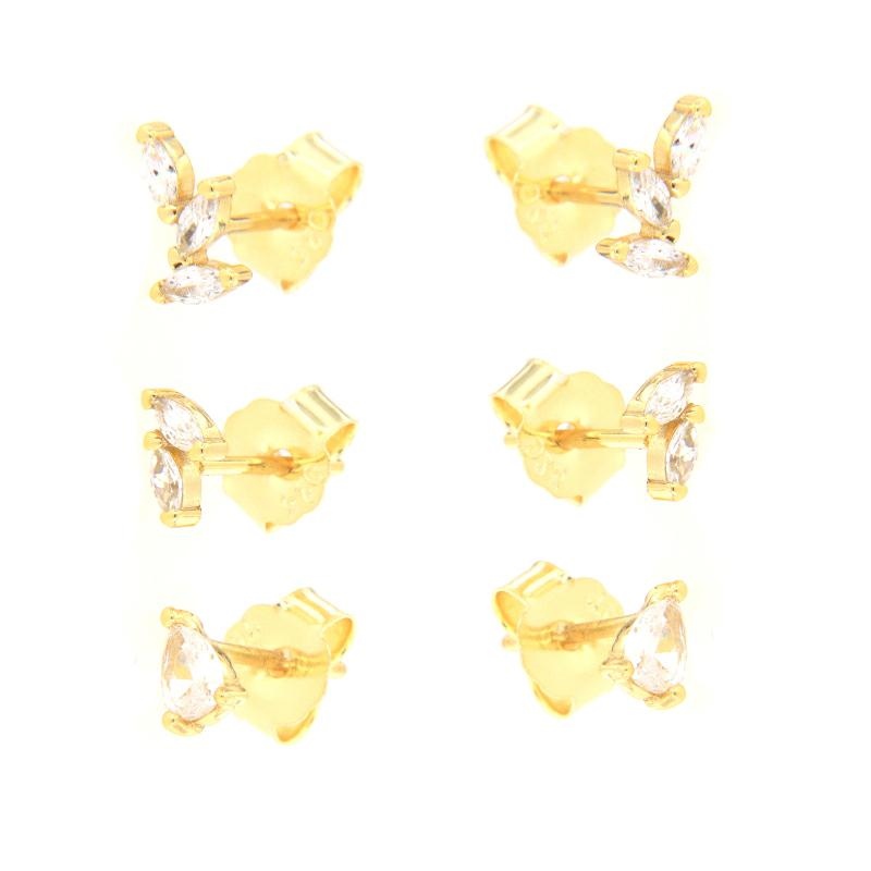 ORECCHINO ARGENTO ZIRCONE 2PZ