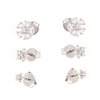 ORECCHINO ARGENTO ZIRCONE 2PZ