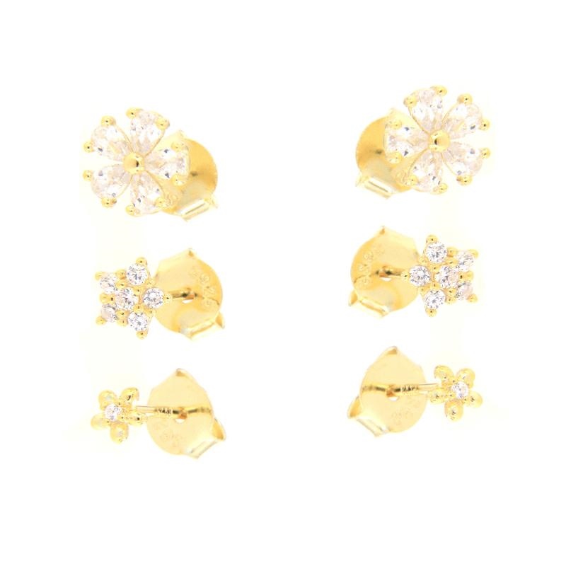ORECCHINO ARGENTO ZIRCONE 2PZ