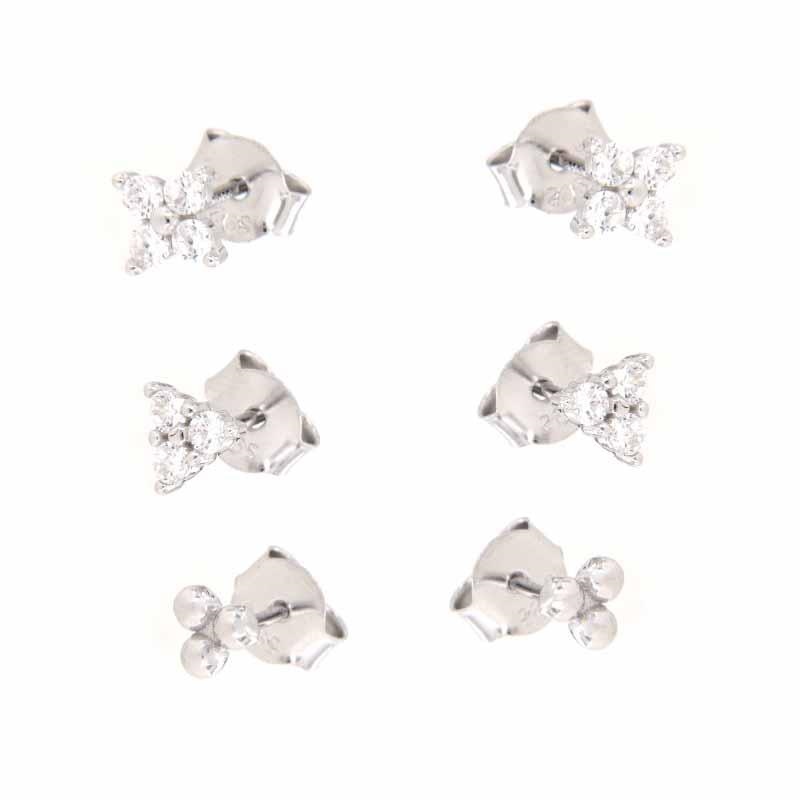 ORECCHINO ARGENTO ZIRCONE 2PZ