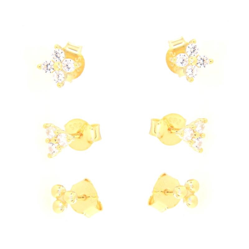 ORECCHINO ARGENTO ZIRCONE 2PZ