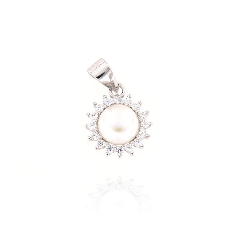 CIONDOLO ARGENTO ZIRCONE