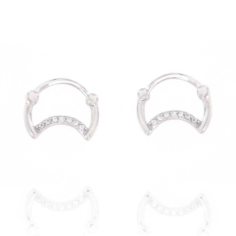 ORECCHINO ARGENTO ZIRCONE