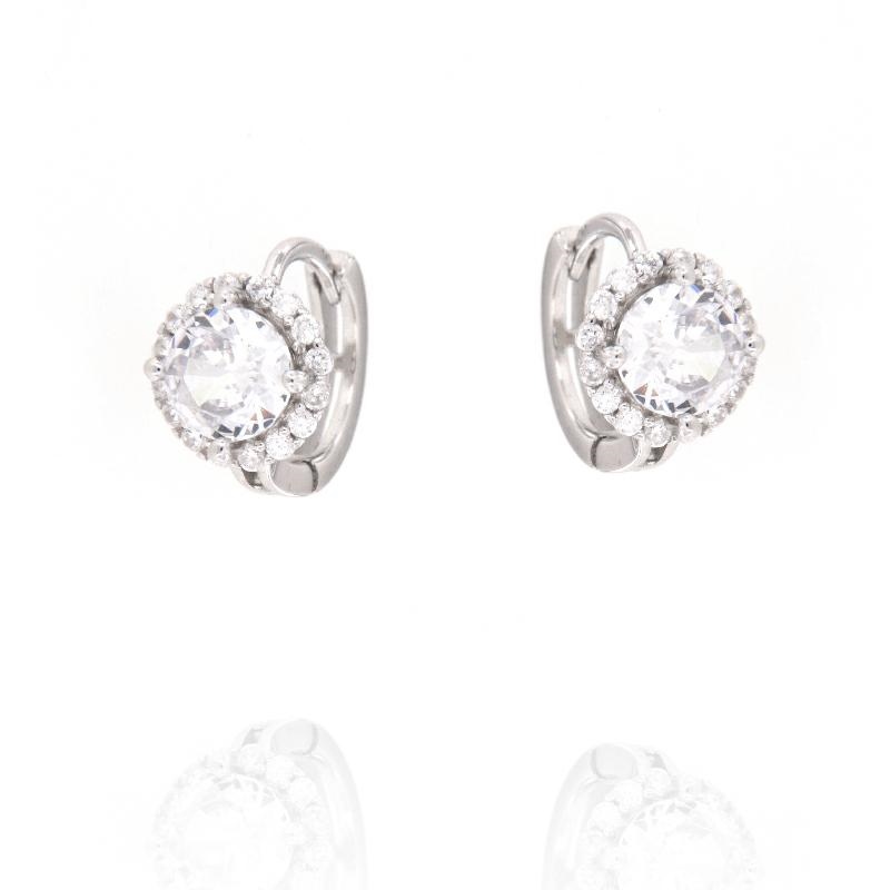 ORECCHINO ARGENTO ZIRCONE