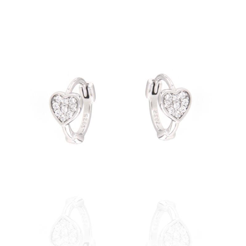 ORECCHINO ARGENTO ZIRCONE
