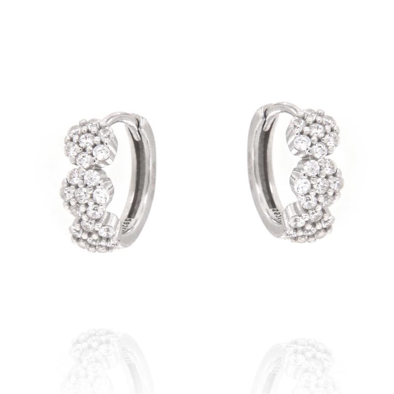 ORECCHINO ARGENTO ZIRCONE