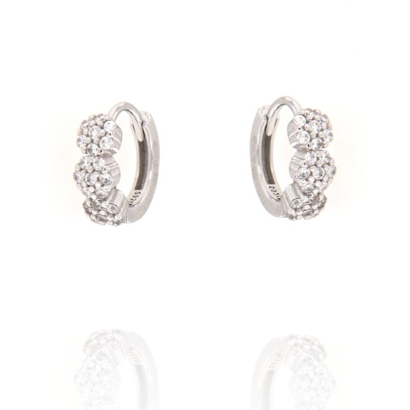 ORECCHINO ARGENTO ZIRCONE