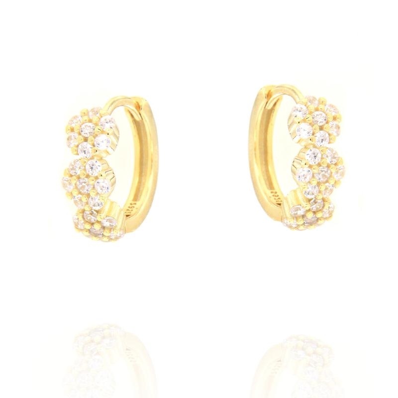 ORECCHINO ARGENTO ZIRCONE